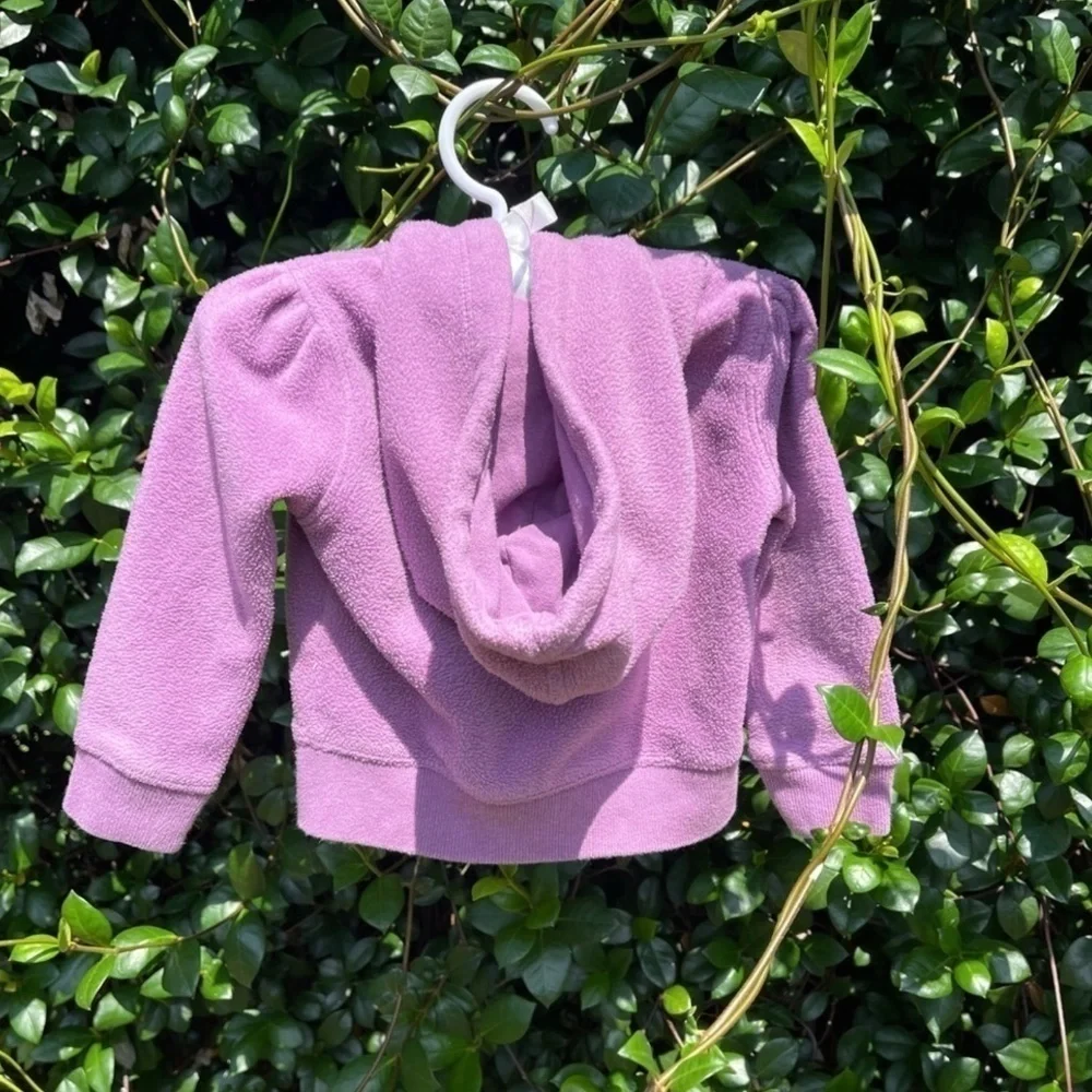 Baby Gap Hyacinth Hooded Zip Up Jacket 12-18Months